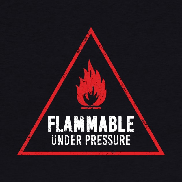 Funny Flammable Sign Board by Suniquin